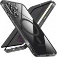 thumbnail image 1 of for Samsung A36 Case, Magnetic Galaxy A56 Case with Screen Protector, Slim Fit Translucent Matte Back Shockproof Phone Cover Compatible with MagSafe (Black), 1 of 5