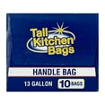 thumbnail image 6 of Basic Kitchen Trash Bags, 13 Gallon, Handle, 10 Bags, 6 of 6