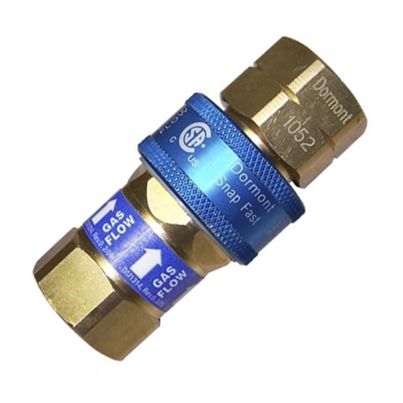 Dormont Disconnect Coupling,Push On,1" Inlet A100R