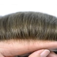 thumbnail image 3 of LYRICAL HAIR Toupee for Men Indian Human Hair Replacement System All Lace Mens Toupee French Lace Hairpieces for Man Bleached Front Knots Mens Hair Piece Unit, 3 of 6