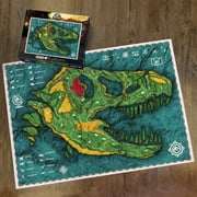 Jurassic World Map 1000 Piece Jigsaw Puzzle