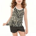thumbnail image 2 of AUNVITO Boys & Girls Casual Print Sleeveless Round Neck Tank Top for Older Kids (3-15 Years), 2 of 7