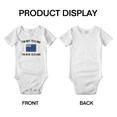 thumbnail image 3 of I'm Not Yelling, I'm New Zealand Cute Baby Bodysuit Newborn Clothes Outfits (White, 0-3 Months), 3 of 5