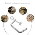 thumbnail image 3 of unbranded Silver Pasta Maker Fixing Clamp Universal Replacement Clip for Convenient Noodle Machine Maintenance, 3 of 7
