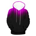 thumbnail image 4 of Haoxianjian Shirts For Men Cute Hoodies Men Casual Fashion Hooded Sweatshirts Round Neck Print Pullover Long Sleeve Tops Sweatshirt Thick Winter Hooded Sweatshirt On Clearance, 4 of 6