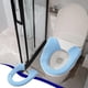 thumbnail image 4 of Toilet Seat Cover Bathroom Soft Thicker Warmer With Snaps Fixed Stretchable Washable Fiber Cloth Toilet Seat Covers Pads Reusable Easy Installation Cleaning, 4 of 8