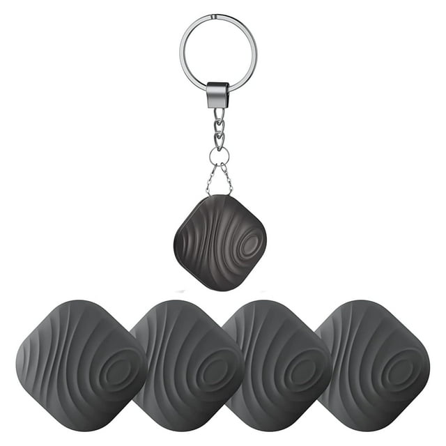 Nutale Key Finder 4-Pack, Bluetooth Tracker Item Locator with Key Chain - Both iOS and Android Compatible for Keys Pet Wallets or Backpacks and Tablets