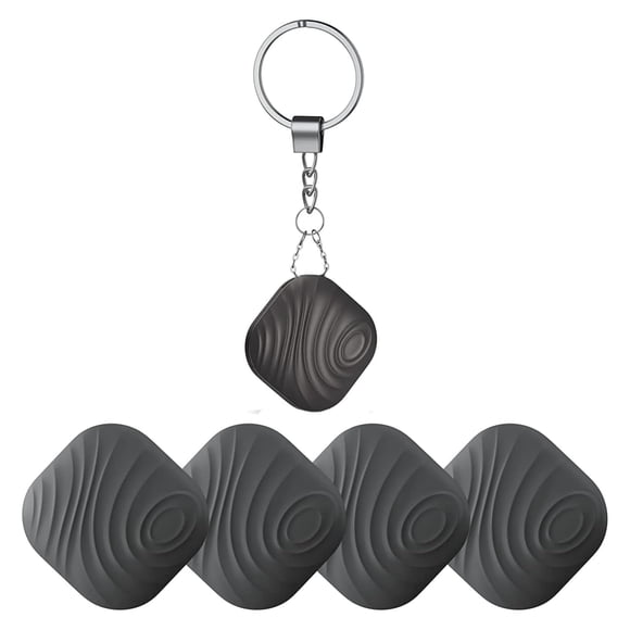 Nutale Key Finder 4-Pack, Bluetooth Tracker Item Locator with Key Chain - Both iOS and Android Compatible for Keys Pet Wallets or Backpacks and Tablets