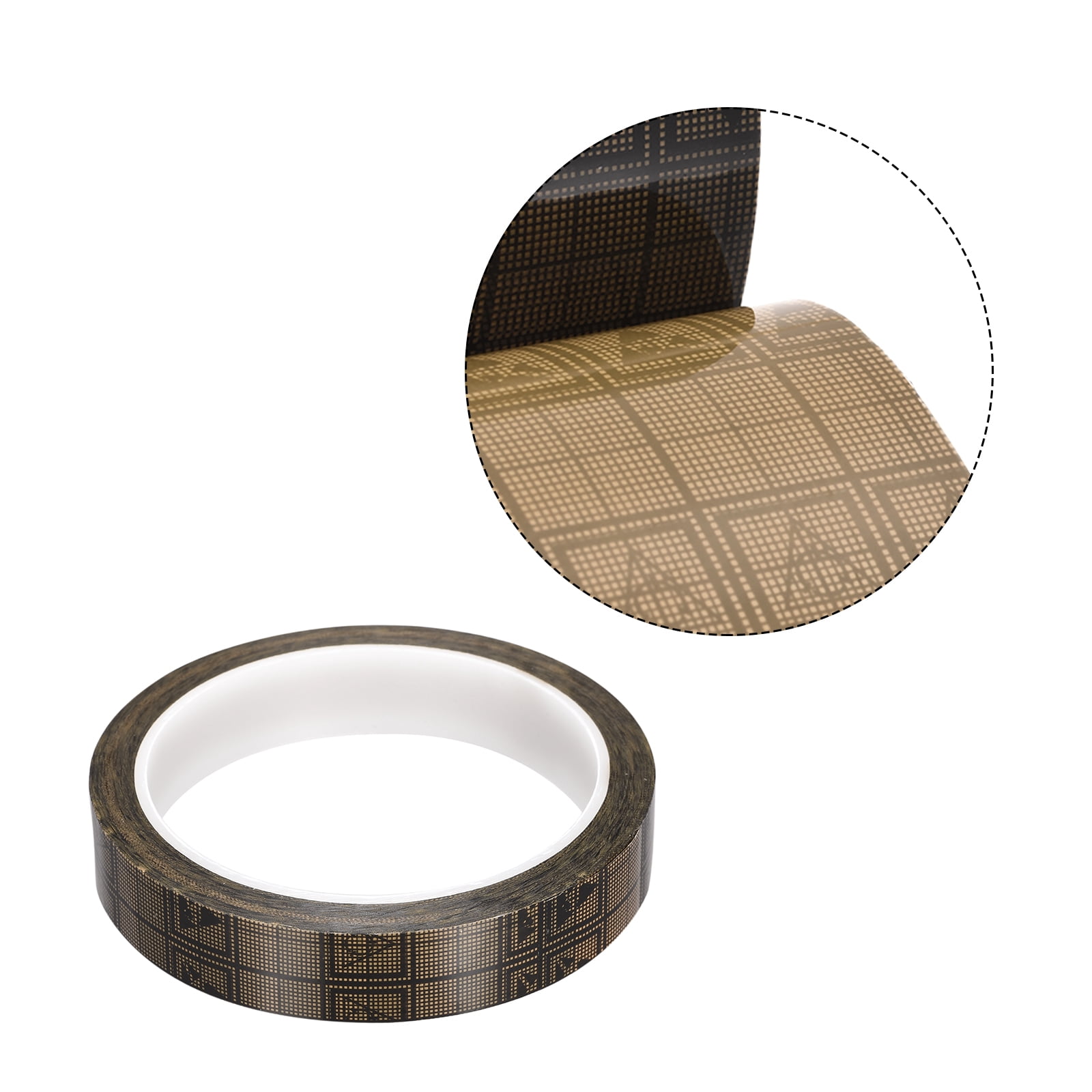Unique Bargains Conductive Grid Tape for Electronics Parts and Components Brown 0.71"