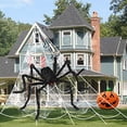 thumbnail image 3 of Decoraciones de Araña de Halloween EZIGO 3PCS Araña Gigante Enorme, 3 of 3