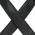thumbnail image 4 of Manguito de cable trenzado expandible de 10 pies - 1 pulgada, gestión de cables PET, tubo de envoltura de cables, negro, 4 of 7