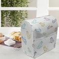 thumbnail image 3 of Butterfly Stand Mixer Cover, Doodle Style Various Animals Rainbow Colored Abstract Line Creatures Dotted Wings, Kitchen Appliance Organizer Bag Cover with Pockets, 5 Quarts, Multicolor, by Ambesonne, 3 of 4