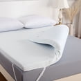 thumbnail image 2 of 3 inch Memory Foam Mattress Topper, Non Slip Gel Mattress Pad Cover with Removable & Washable Cover, 2 of 9