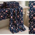 thumbnail image 6 of Soimoi Cotton Poplin Fabric Leaves & Camellias Floral Print Fabric by The Yard 56 Inch Wide, 6 of 7