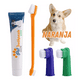 thumbnail image 2 of Kit Pasta Dientes Mascotas Cepillo Suave Cuidado Bucal Sabor Carne N, 2 of 7