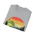 thumbnail image 4 of T Rex Frisbee Dinosaur Recreational Tosser Dino Disc Golf Unisex T-Shirt, 4 of 4