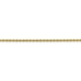 thumbnail image 3 of 14k Yellow Gold 2mm Plain Solid Rope Chain w/ Lobster Clasp 20", 3 of 5