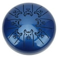 thumbnail image 4 of Tambor de lengüeta de metal, tambor etéreo de 5,5 pulgadas, 8 percusiones, tambor etéreo, tambor de lengüeta probado y confiable, 4 of 9