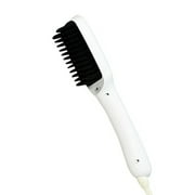 Electrical Heated Mini Hair Straightener Brush For All Hair Types