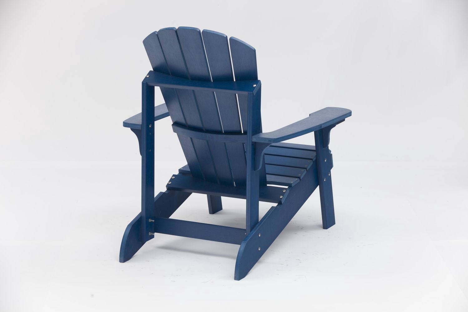 Tanfly Polycarbonate Adirondack Chair for Indoor/Outdoor Use – Navy Blue