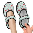 thumbnail image 6 of FUIALDOLG Little Kids Wide Toe Barefoot Classic Shoes Minimalist Sneakers School Flats Wedding Uniform Party Shoes Adjustable Ankle Strap with Buckle, 6 of 9