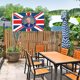 thumbnail image 4 of Gran Bretaña King Flag 59.0x35.4in King Flag Decoraciones británicas (L) Ehuebsd libre de BPA, 4 of 6