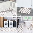 thumbnail image 5 of White Cow Flip Pattern Kitchen Rugs Sets Of 2,Anti Fatigue Kitchen Mat Rugs Non Slip Washable,Decorative Kitchen Floor Mats for Kitchen,Sink,Laundry,17"x30"+17"x47", 5 of 7