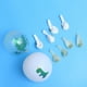 thumbnail image 2 of 10 globos de látex de helio de 12 pulgadas con lentejuelas verdes de dinosaurio para fiestas infantiles (5 dinosaurios, 5 lentejuelas verdes), 2 of 7
