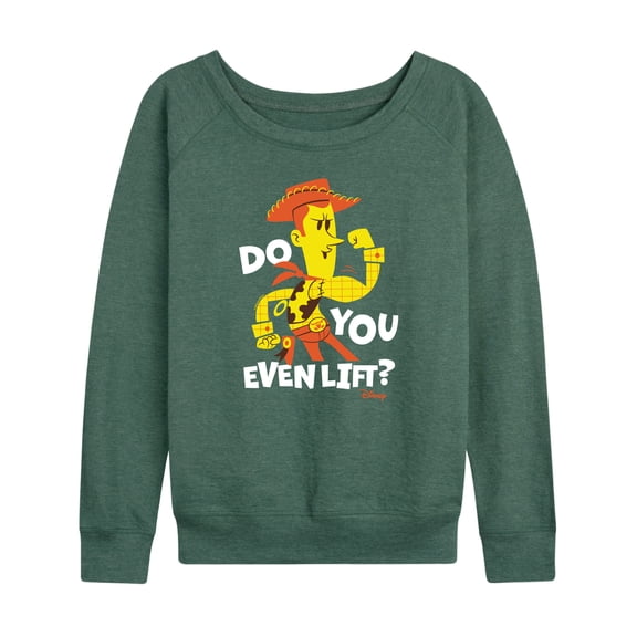 Toy Story - Do You Even Lift - Women's Lightweight French Terry Long Sleeve Shirt