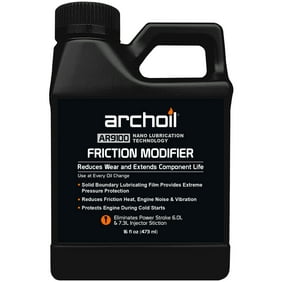 Archoil AR9100 Friction Modifier Oil Additive (16oz) for All Vehicles - Powerstroke Cold Starts, Eliminates HEUI Injector Problems