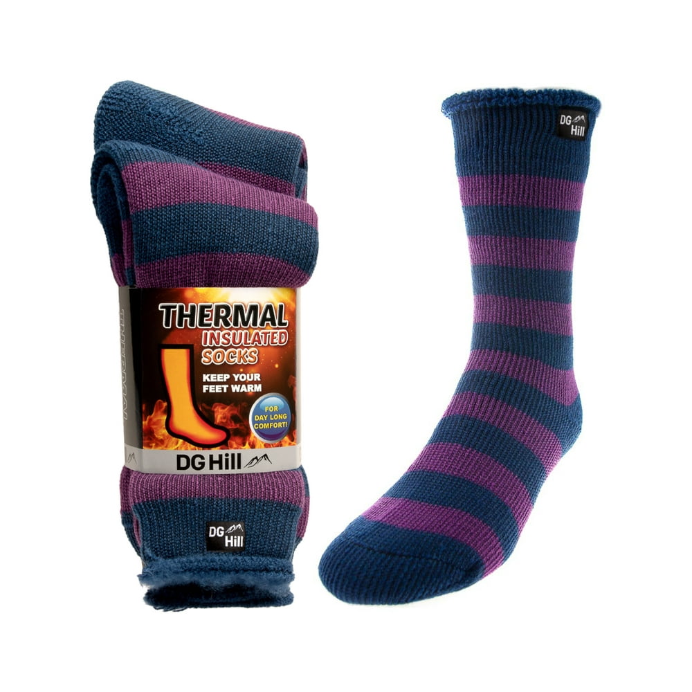 DG Hill DG Hill Heat Trapping Thick Thermal Insulated Socks for Men