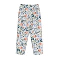 thumbnail image 3 of Lsque Watercolor Wildflowers 1 Print Women's Pajama Pants, Lounge Pant - Comfortable Home Wear,Elastic Waistband, Stylish Design-XX-Large, 3 of 9
