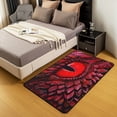 thumbnail image 2 of Erosebridal Red Dragon Eye Area Rugs 3x5 Vintage 3D Dragon Living Room Rugs ,Gothic Carpet Mythical Animal Accent Rug,Artistic Fantasy Room Decor Aesthetic for Indoor Outdoor Home Dorm, 2 of 5