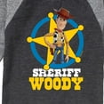 thumbnail image 3 of Toy Story - Sheriff Woody - Toddler And Youth Raglan Graphic T-Shirt, 3 of 6