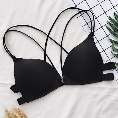 

Women Sexy Wireless Bra Top Vest Breathable Chest Pad Wearing Sports Underwear CHMORA
