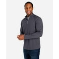 thumbnail image 2 of CORE365 CE418 Men's Origin Performance Pique Quarter-Zip Pullover-Carbon/ Black-2XL, 2 of 6
