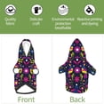 thumbnail image 5 of Goofa Colorful Mexican Pattern Small Dog Sweater Hoodies Pet Grey Hooded Soft Fleece Sweatshirts with Pocket Fall Winter Puppy Cat Sweaters Warm Clothes-X-Small, 5 of 8