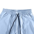 thumbnail image 6 of Ceisia Mens Big & Tall Textured Knit Drawstring Joggers Elastic Waist Casual Tapered Pants for Men Daily Light Blue XXXL Gifts for Father, 6 of 9