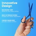 thumbnail image 4 of Hair Thinning Scissors Cutting Teeth Shears Professional BarberHairdressing Texturizing 6.5 inch, 4 of 5