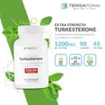 thumbnail image 2 of Max Strength Turkesterone 1200mg per Serving - Enhanced with Hydroxypropyl-Beta-Cyclodextrin Complex Similar to Ecdysterone (Ajuga Turkestanica Extract 10% Standardized) - 45 Servings, 2 of 6