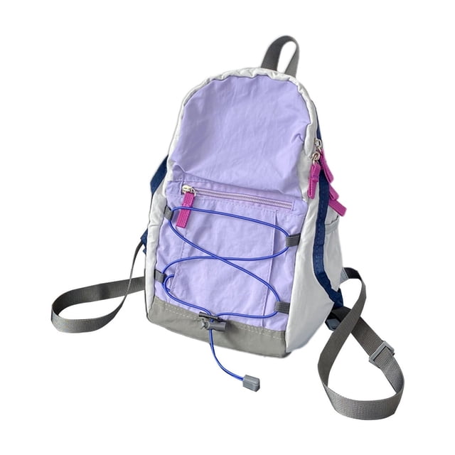 Large Beach Bag Student Backpack Outdoor Travel Bag Polyester Material Backpack Suitable for Classroom Travel College Workplace Airport Stadium Library Beach Outdoor Sports