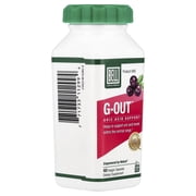 Bell Lifestyle G-Out, Uric Acid Control, 60 Veggie Capsules