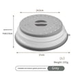 thumbnail image 1 of Microwave heating cover multifunctional silicone folding fresh-keeping cover, 1 of 7