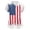 Red(American Flag Stars Striped), variant on 4th of July Scrub Tops Women American Flag Stars Striped Nurse Working Uniforms Trendy V-Neck Side Slits Scrub Shirt July 4th Celebration Short Sleeve Nursing Scrubs with Pockets White 3XL
