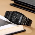 thumbnail image 7 of SKMEI Watch for Men Retro Analog Digital Watches Square Dual Display Men's Watches Luxury Stylish Casual Wristwatches, 7 of 7
