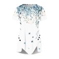 thumbnail image 5 of My Orders Lightweight Tops & Blouses Oversized Shirts to Wear with Leggings Womens White Tank Top With Built In Bra Sexy Summer Crop Tops for Women Letter Print Tee, 5 of 5
