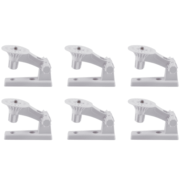 6X Wall Mount Bracket Cam Holder 180 Degree Adjustable for Cloud Camera 291 Series Wifi Home Security Camara(White)