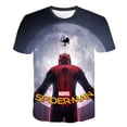 thumbnail image 1 of Camiseta de hombre araña para niños, camisetas para niños, niñas, niños, niños, bebés, niños pequeños, camisetas de Marvel, ropa corta 6T zhangmengya CONDUJO, 1 of 2