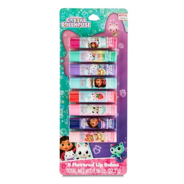 Gabby's Dollhouse Lip Balm, 8 Pack, Multiple Flavors, 27g