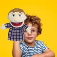 thumbnail image 6 of Family Hand Puppets 12 Inch Grandparents, Mom  Dad, Brother  Sister Plush Hand Puppet Toys Role-Play Toy Puppets for Kids Storytelling Imaginative Pretend Play Teaching Preschool, 6 of 8